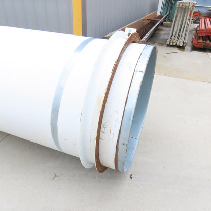 36" Diameter Galvanized Steel Welded Straight Duct Section 16'