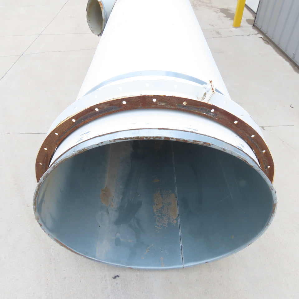 36" Diameter Galvanized Steel Welded Straight Duct Section 16'