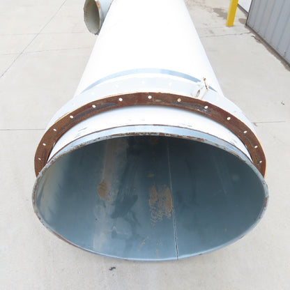 36" Diameter Galvanized Steel Welded Straight Duct Section 16'