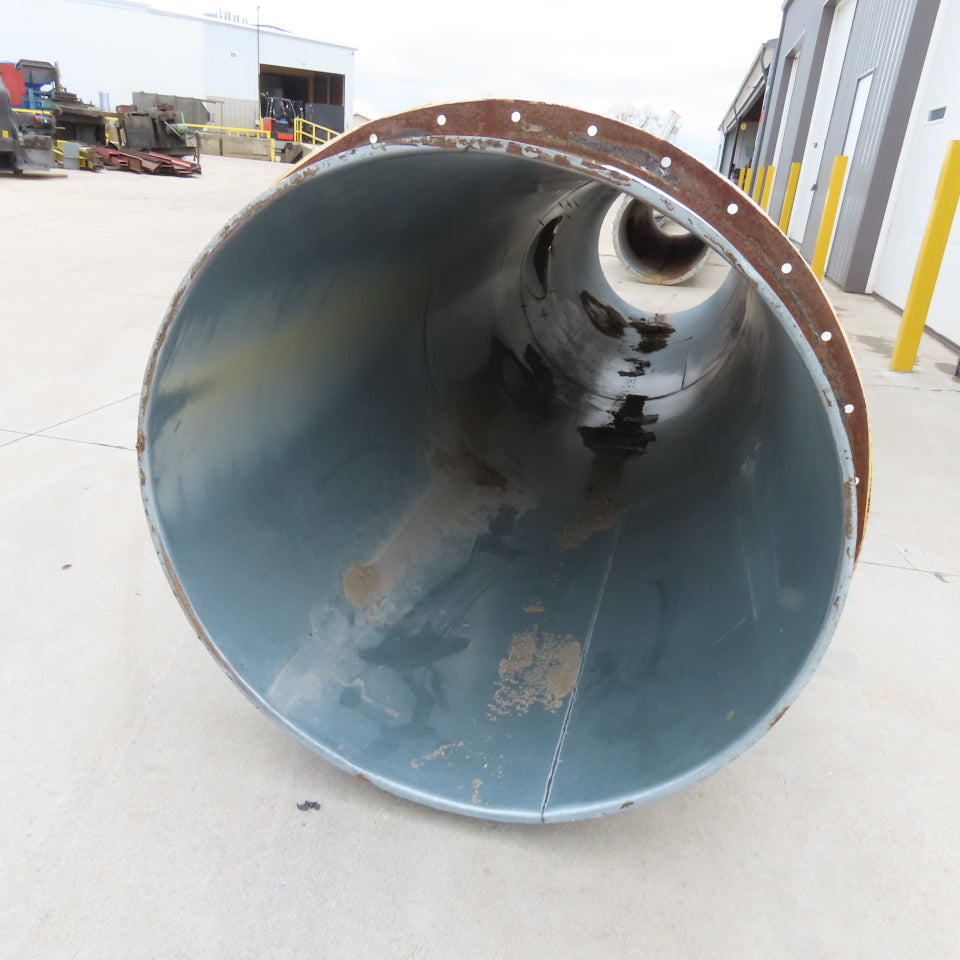36" Diameter Galvanized Steel Welded Straight Duct Section 16'