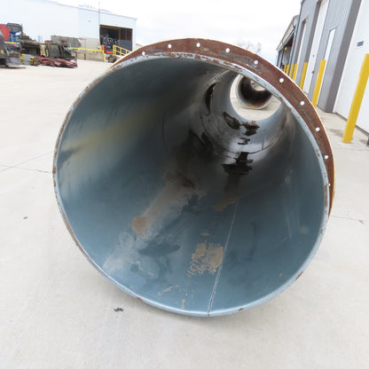 36" Diameter Galvanized Steel Welded Straight Duct Section 16'