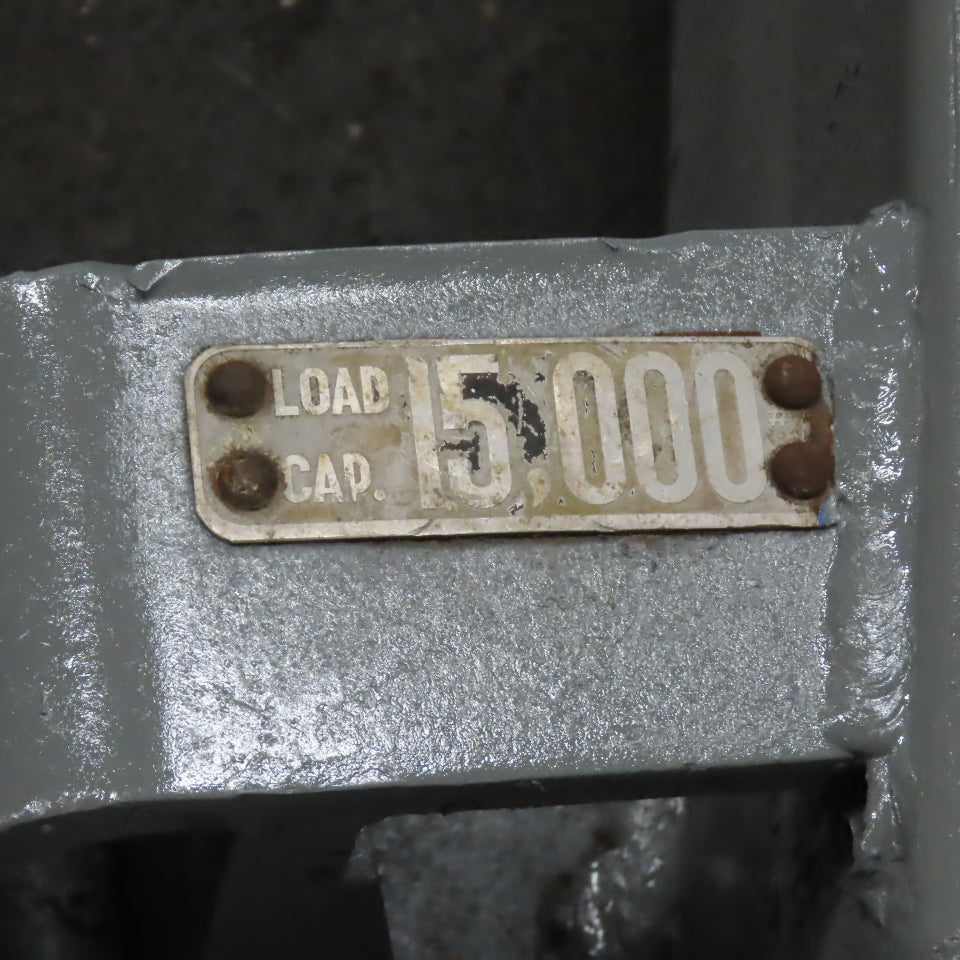 Genquip 15,000Lbs. Freight Railcar Dock Plate Ramp 114" x 70" Deep