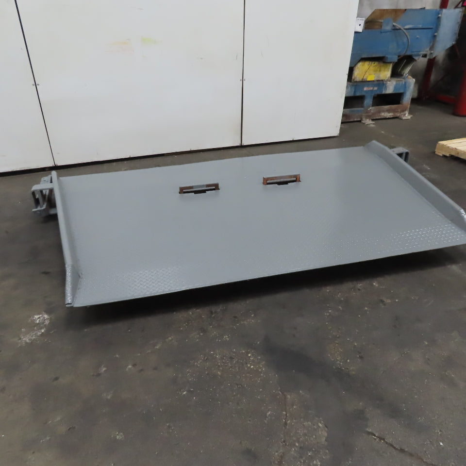 Genquip 15,000Lbs. Freight Railcar Dock Plate Ramp 114" x 70" Deep