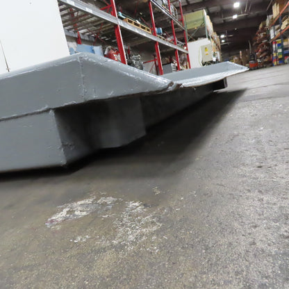 Genquip 15,000Lbs. Freight Railcar Dock Plate Ramp 114" x 70" Deep