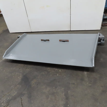 Genquip 15,000Lbs. Freight Railcar Dock Plate Ramp 114" x 70" Deep