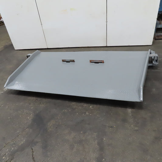 Genquip 15,000Lbs. Freight Railcar Dock Plate Ramp 114" x 70" Deep