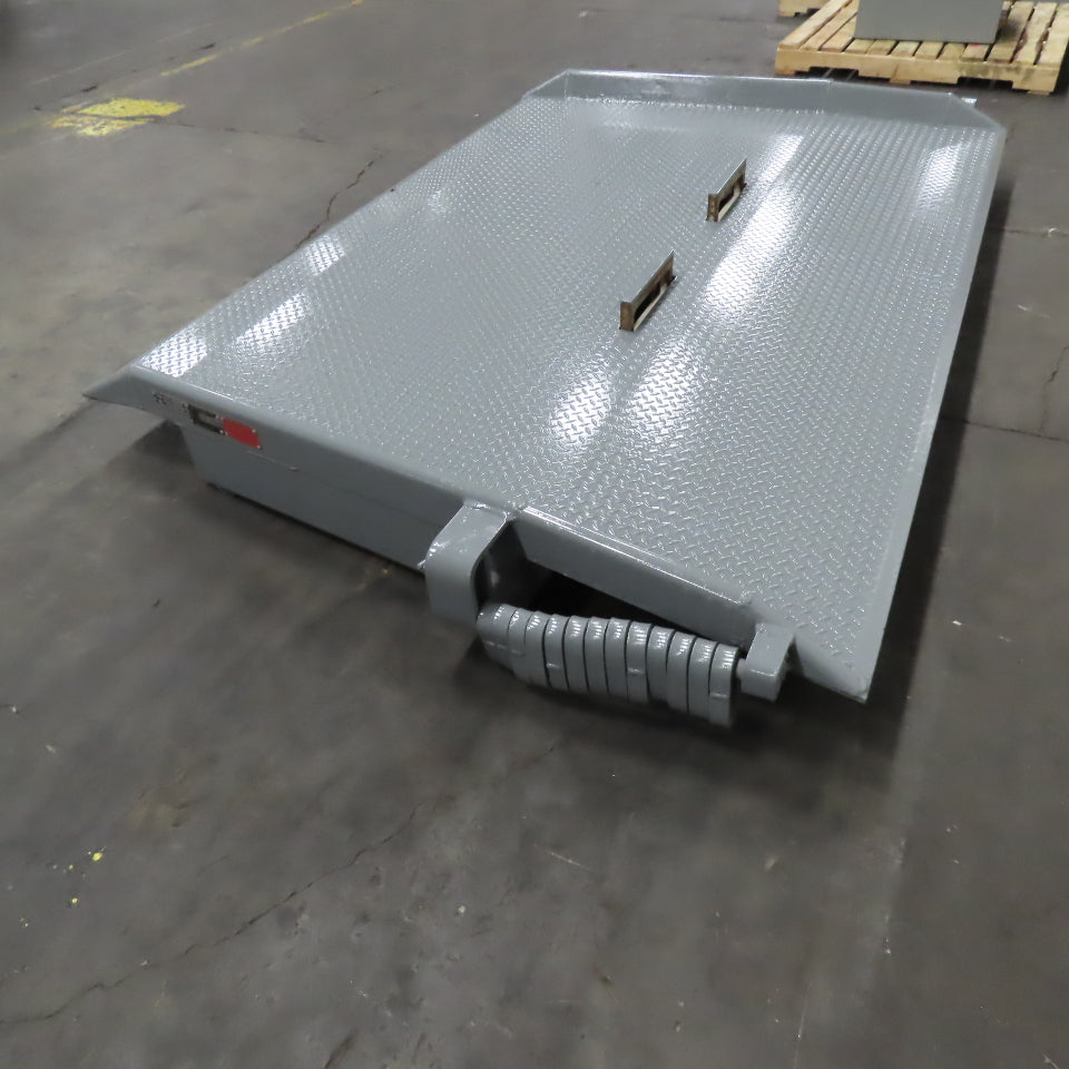 Genquip 105T9240A70 40,000Lbs. Freight Railcar Dock Plate Ramp 102" x 70" Deep