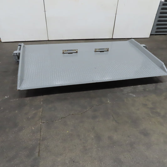Genquip 105T9240A70 40,000Lbs. Freight Railcar Dock Plate Ramp 102" x 70" Deep