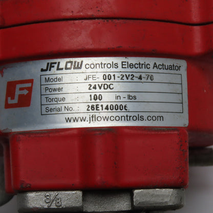 Jflow JFE-001-2V2-4-70 Explosion Isolation Actuated Ball Valve 1000 WOG CF8M