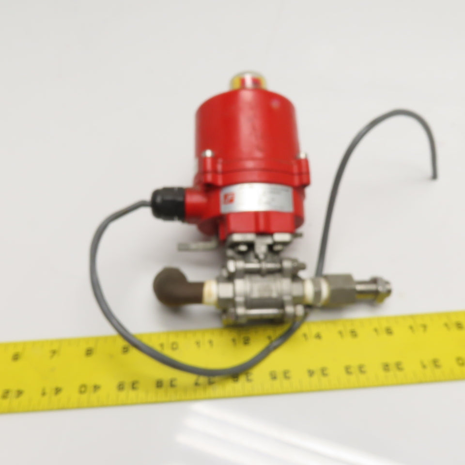 Jflow JFE-001-2V2-4-70 Explosion Isolation Actuated Ball Valve 1000 WOG CF8M