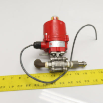 Jflow JFE-001-2V2-4-70 Explosion Isolation Actuated Ball Valve 1000 WOG CF8M
