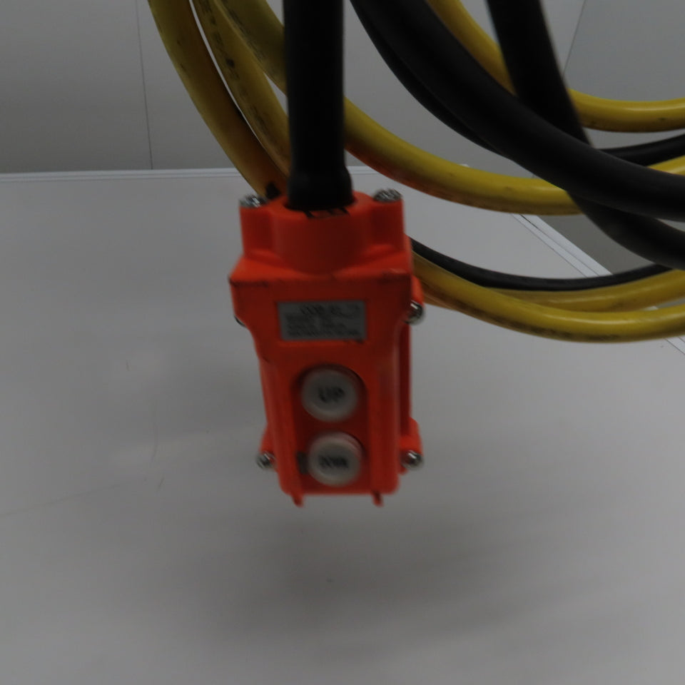 CM Model L Loadstar 1 Ton 2000Lbs Electric Chain Hoist 208-480V 20' Lift