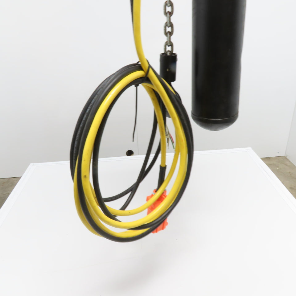 CM Model L Loadstar 1 Ton 2000Lbs Electric Chain Hoist 208-480V 20' Lift