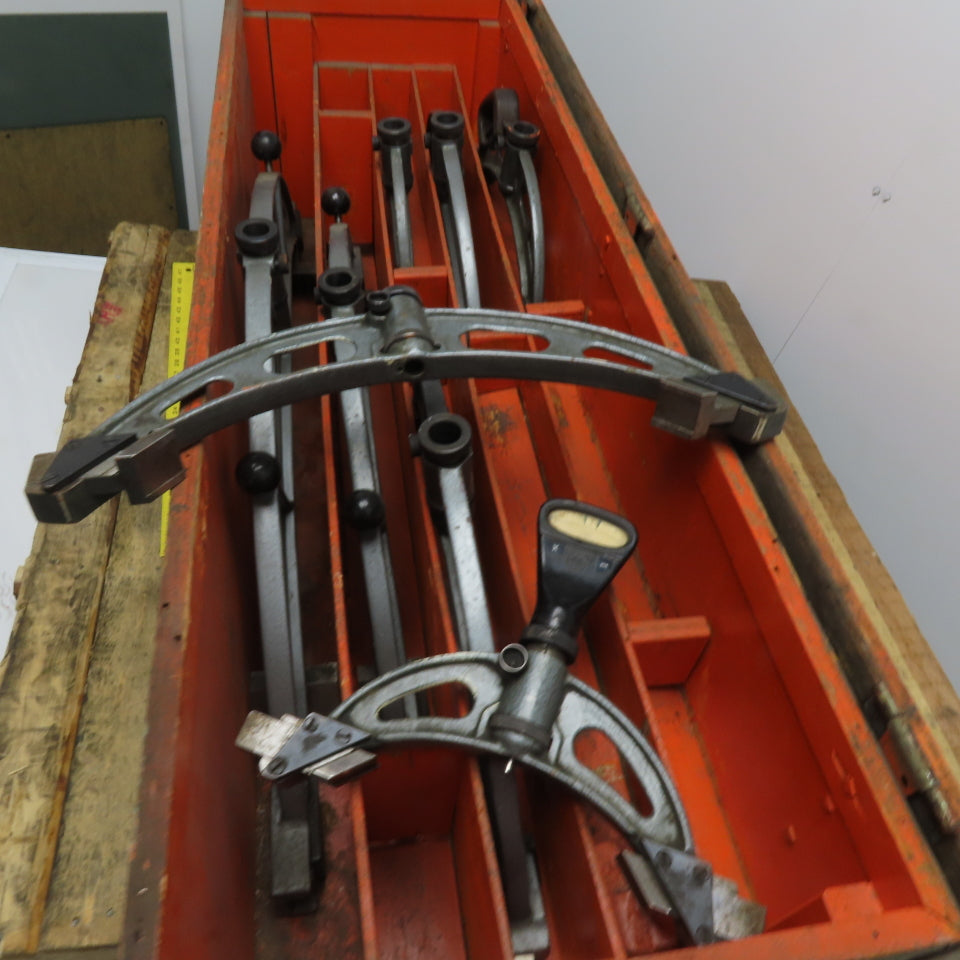 Karstens Stuttgart Large Diameter Pipe Roundness Cylindrical Gage Set 200-1000mm