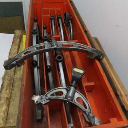 Karstens Stuttgart Large Diameter Pipe Roundness Cylindrical Gage Set 200-1000mm