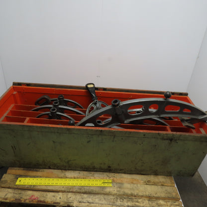 Karstens Stuttgart Large Diameter Pipe Roundness Cylindrical Gage Set 200-1000mm