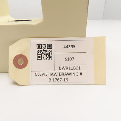 Clevis Rod End For 50mm Pin 90mm Slot Width 1-3/8-12 Thread