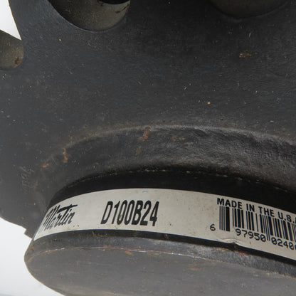 Martin D100B24 No. 100 Double Strand Roller Chain Sprocket Stock Bore