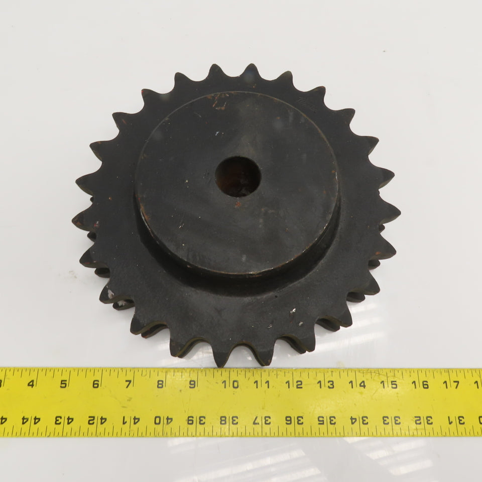 Martin D100B24 No. 100 Double Strand Roller Chain Sprocket Stock Bore