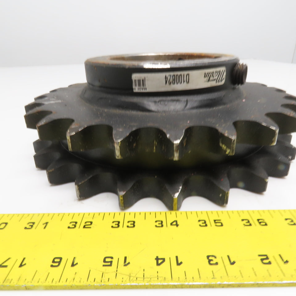 Martin D100B24 No. 100 Double Strand Roller Chain Sprocket 100mm Bore