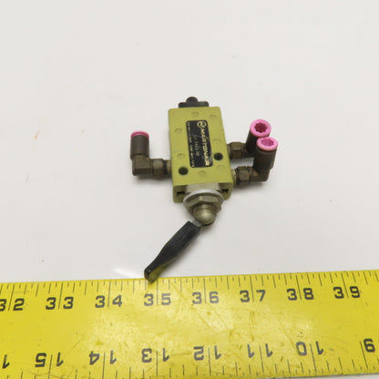 Martonair X3 0443 02 Pneumatic Lever Toggle Directional Control Valve 10 Bar
