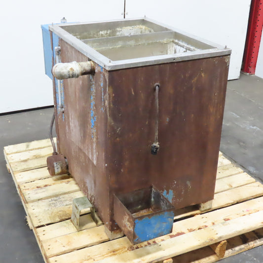 60 Gallon Double Sided Heated Insulated Dip Soak Cleaning Tank 220V 3Ph