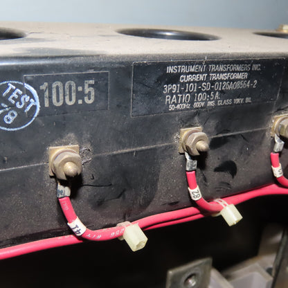 Square D Iso-Flex Model 3 2400V 3Ph CG22 Medium Voltage Controller 110V 250Hp