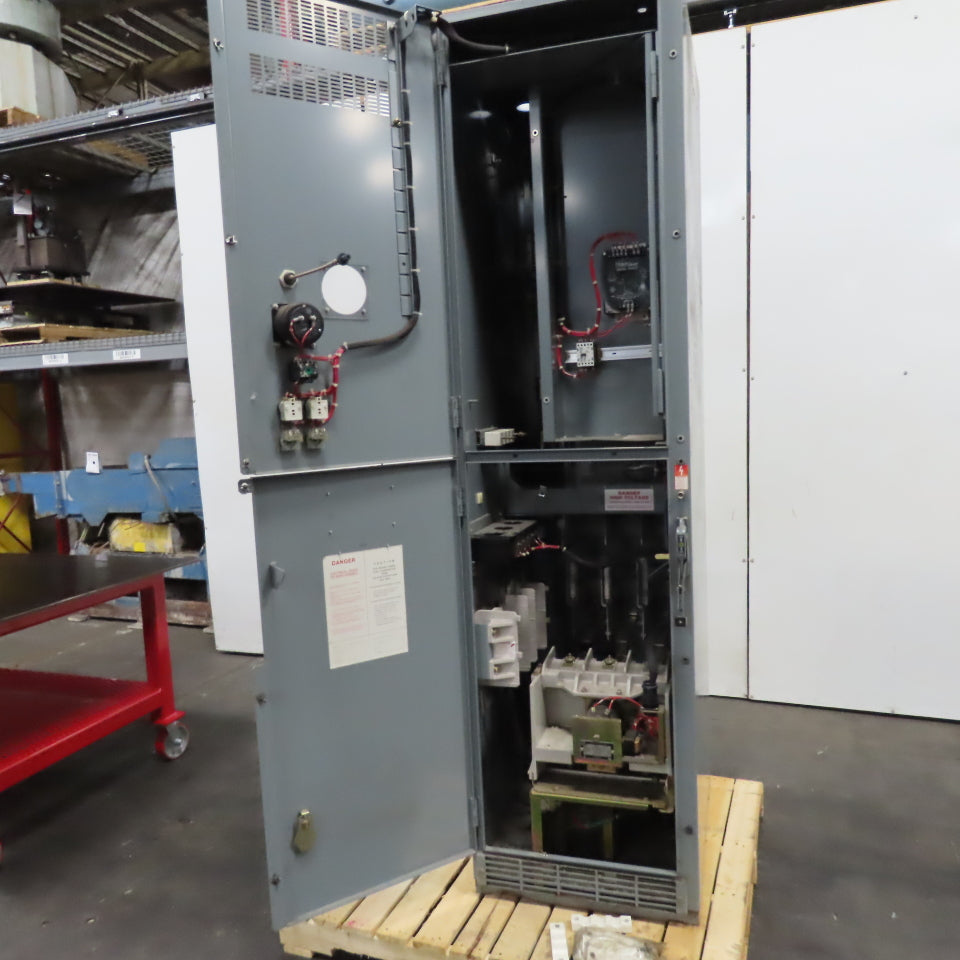 Square D Iso-Flex Model 3 2400V 3Ph CG22 Medium Voltage Controller 110V 250Hp