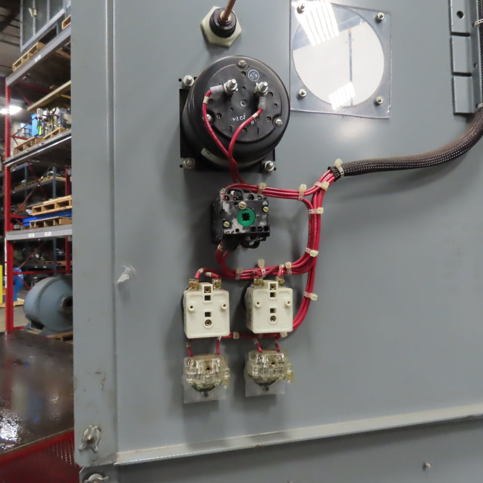 Square D Iso-Flex Model 3 2400V 3Ph CG22 Medium Voltage Controller 110V 250Hp