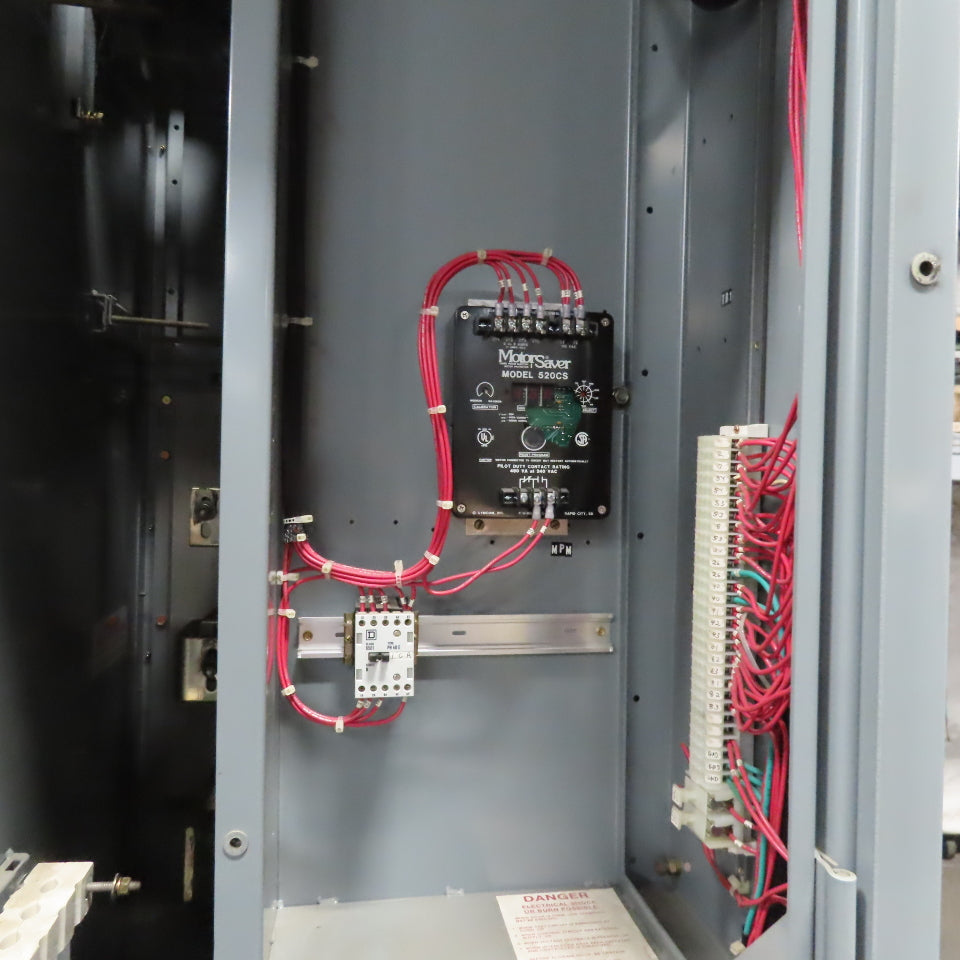Square D Iso-Flex Model 3 2400V 3Ph CG22 Medium Voltage Controller 110V 250Hp