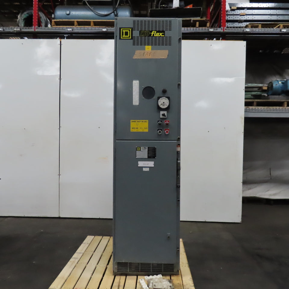 Square D Iso-Flex Model 3 2400V 3Ph CG22 Medium Voltage Controller 110V 250Hp