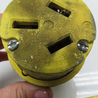 50A 125/250V Industrial Twist Lock Female Connector Pull to Disconnect