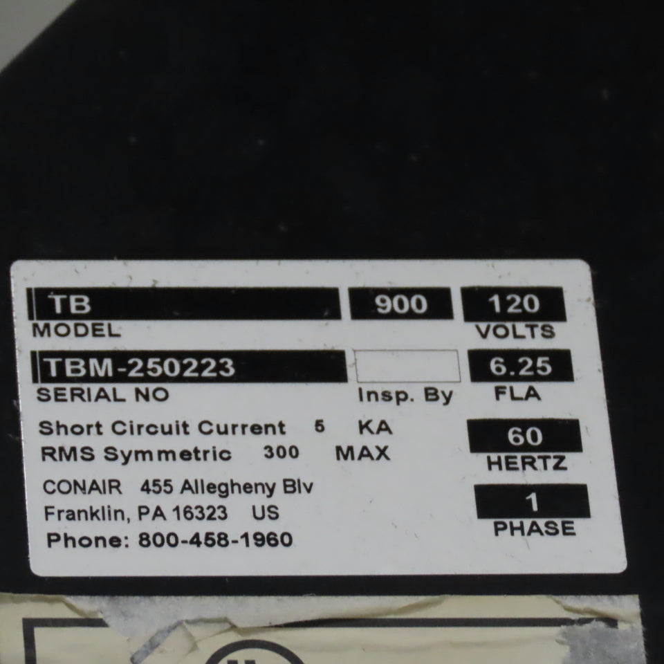Conair Model TB900 TrueBlend Single Compartment Gravimetric Batch Blending Pkg.