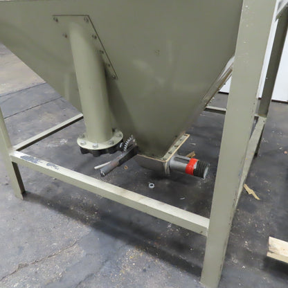 Conair CRJHA2SCF0100 190 Cubic Feet Bulk Material Storage Feed Hopper Loader 24V