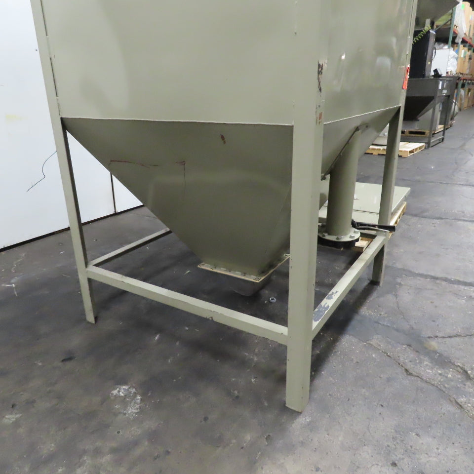 Conair CRJHA2SCF0100 190 Cubic Feet Bulk Material Storage Feed Hopper Loader 24V