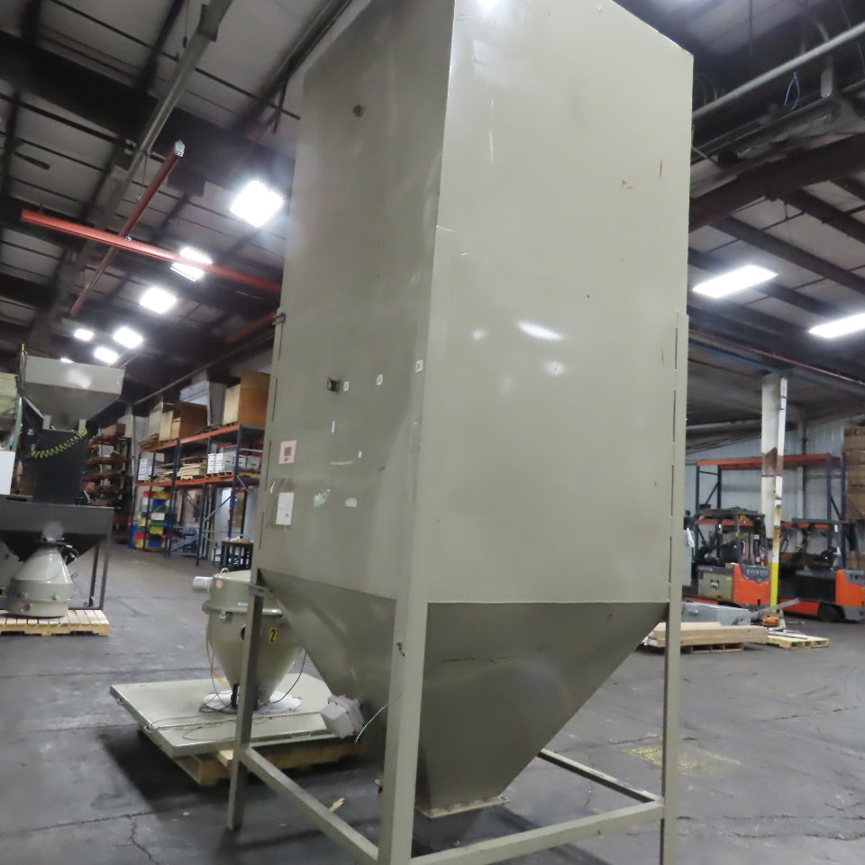Conair CRJHA2SCF0100 190 Cubic Feet Bulk Material Storage Feed Hopper Loader 24V