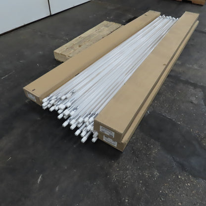 Eiko LED43WT8/96/850-DBL-G7D 8' LED Single Pin T8 43W Light Bulbs Lot Of 70