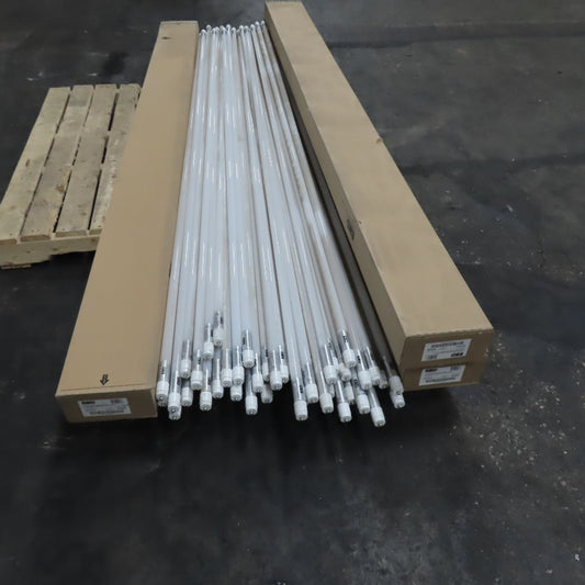 Eiko LED43WT8/96/850-DBL-G7D 8' LED Single Pin T8 43W Light Bulbs Lot Of 70
