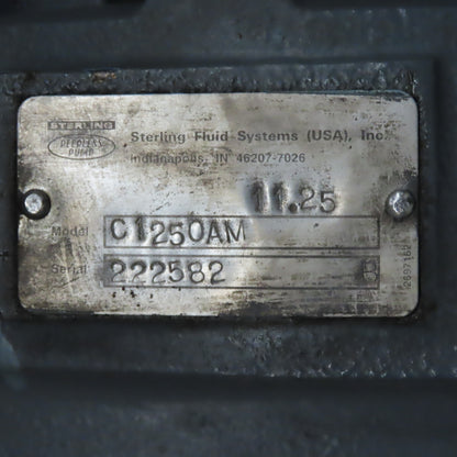 Peerless C1250AM 50HP Electric Motor Centrifugal Pump 230/460V 3Ph 1775RPM