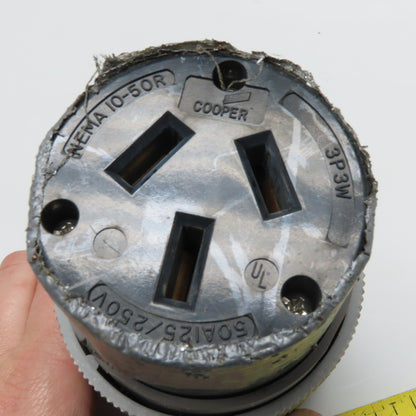 Cooper 10-50R 50A 125/250V 3-Pole 3-Wire Receptacle