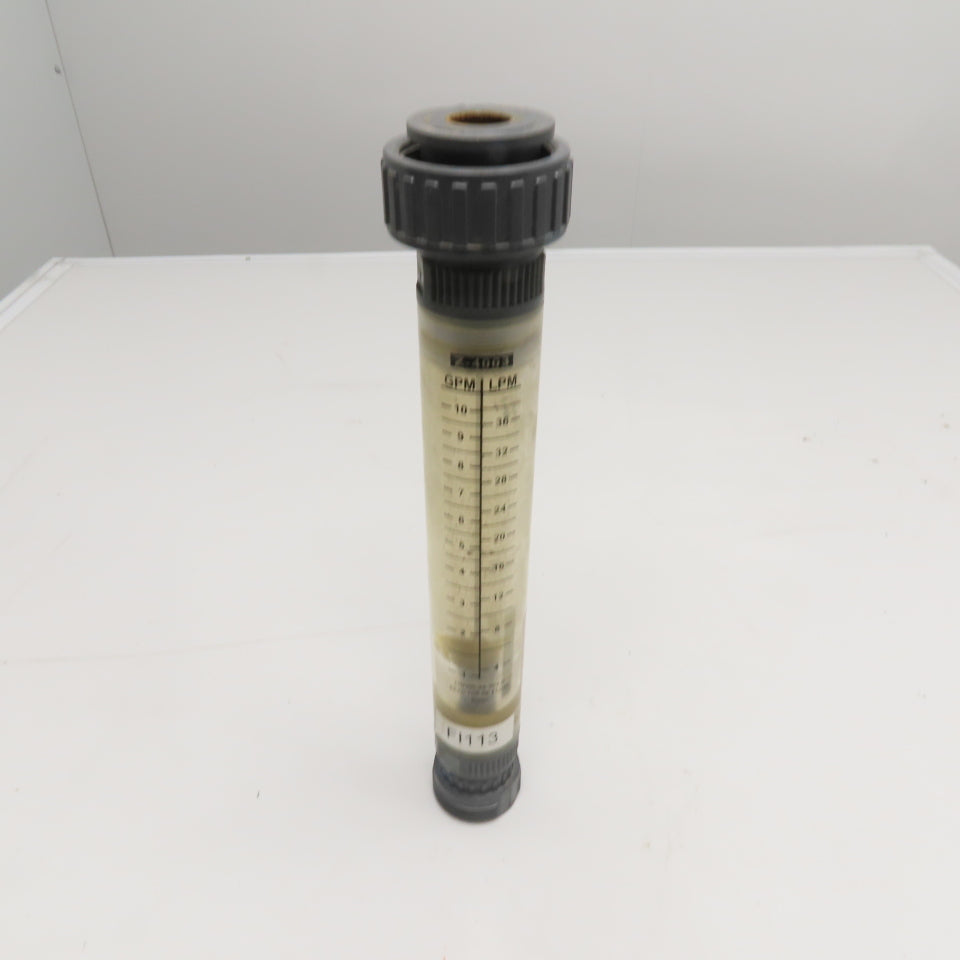 Z-4003 Liquid Flow Meter 1-10GPM 4-36LPM 6Bar Max 3/4" NPT