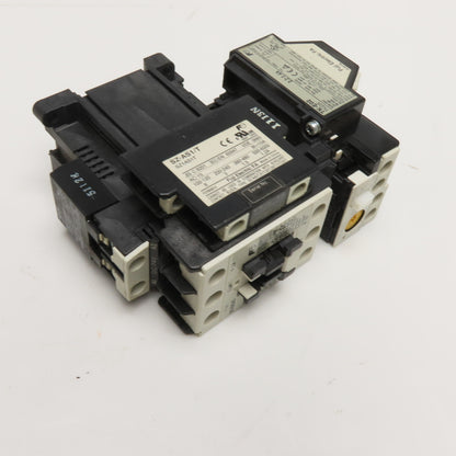 Fuji Electric TK-E02 SC-E03/G Contactor Overload Relay Assembly 24VDC 2.2-3.4A