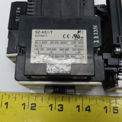 Fuji Electric TK-E02 SC-E03/G Contactor Overload Relay Assembly 24VDC 2.2-3.4A