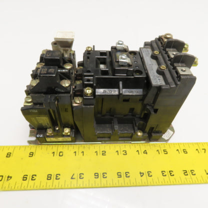 Allen-Bradley 509-BOD NEMA Size 1 Magnetic Motor Starter 3Ph 480V Coil