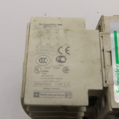 Schneider Electric LC2D12G7 25A Reversing Contactor Assembly 120VAC Coil