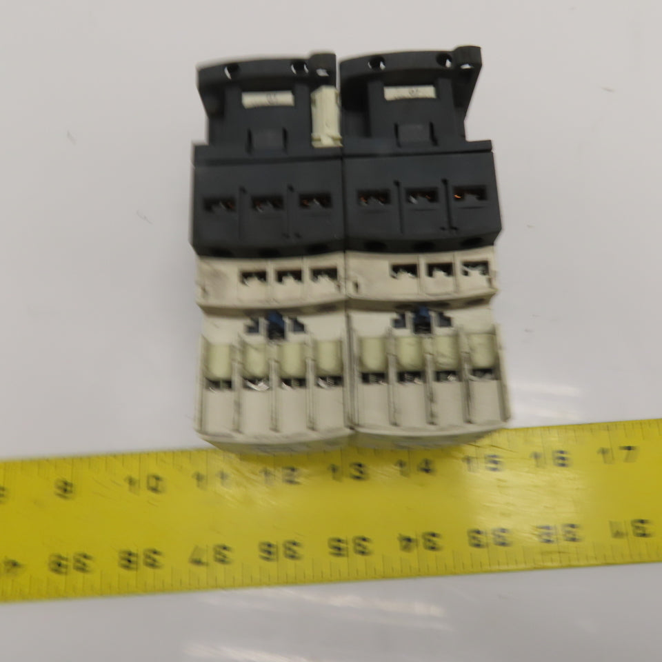 Schneider Electric LC2D12G7 25A Reversing Contactor Assembly 120VAC Coil