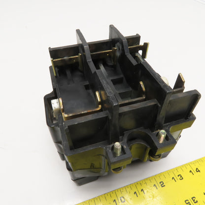 Square D 8536 SFO1 NEMA Size 4 Polyphase Contactor 120VAC Coil 600VAC Parts