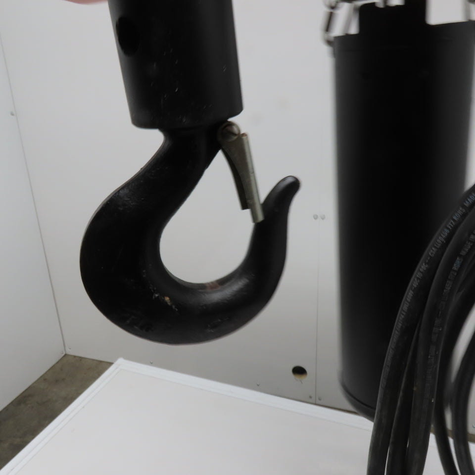 CM Model L Loadstar 1 Ton Electric Chain Hoist 20' Lift 16FPM 208-480V 3Ph
