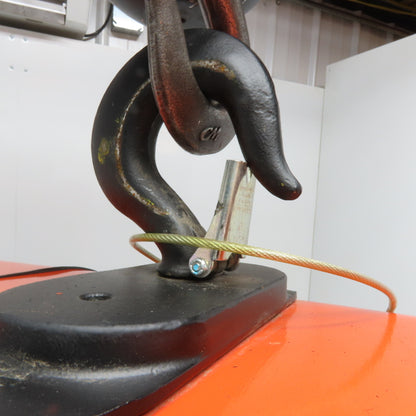 CM Model L Loadstar 1 Ton Electric Chain Hoist 20' Lift 16FPM 208-480V 3Ph