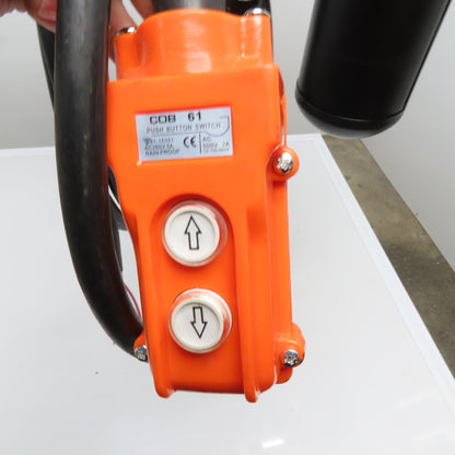 CM Model L Loadstar 1 Ton Electric Chain Hoist 20' Lift 16FPM 208-480V 3Ph